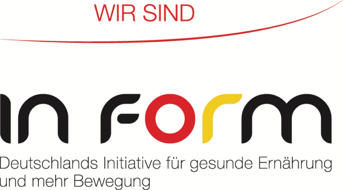 Die Projekte der EDEKA Stiftung sind Teil von „IN FORM – Deutschlands Initiative für gesunde Ernährung und mehr Bewegung".