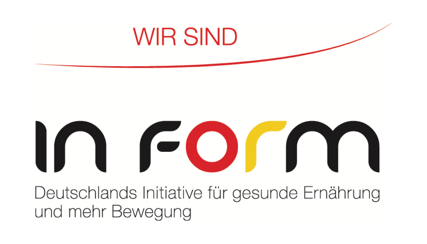 Die Projekte der EDEKA Stiftung sind Teil von „IN FORM – Deutschlands Initiative für gesunde Ernährung und mehr Bewegung".